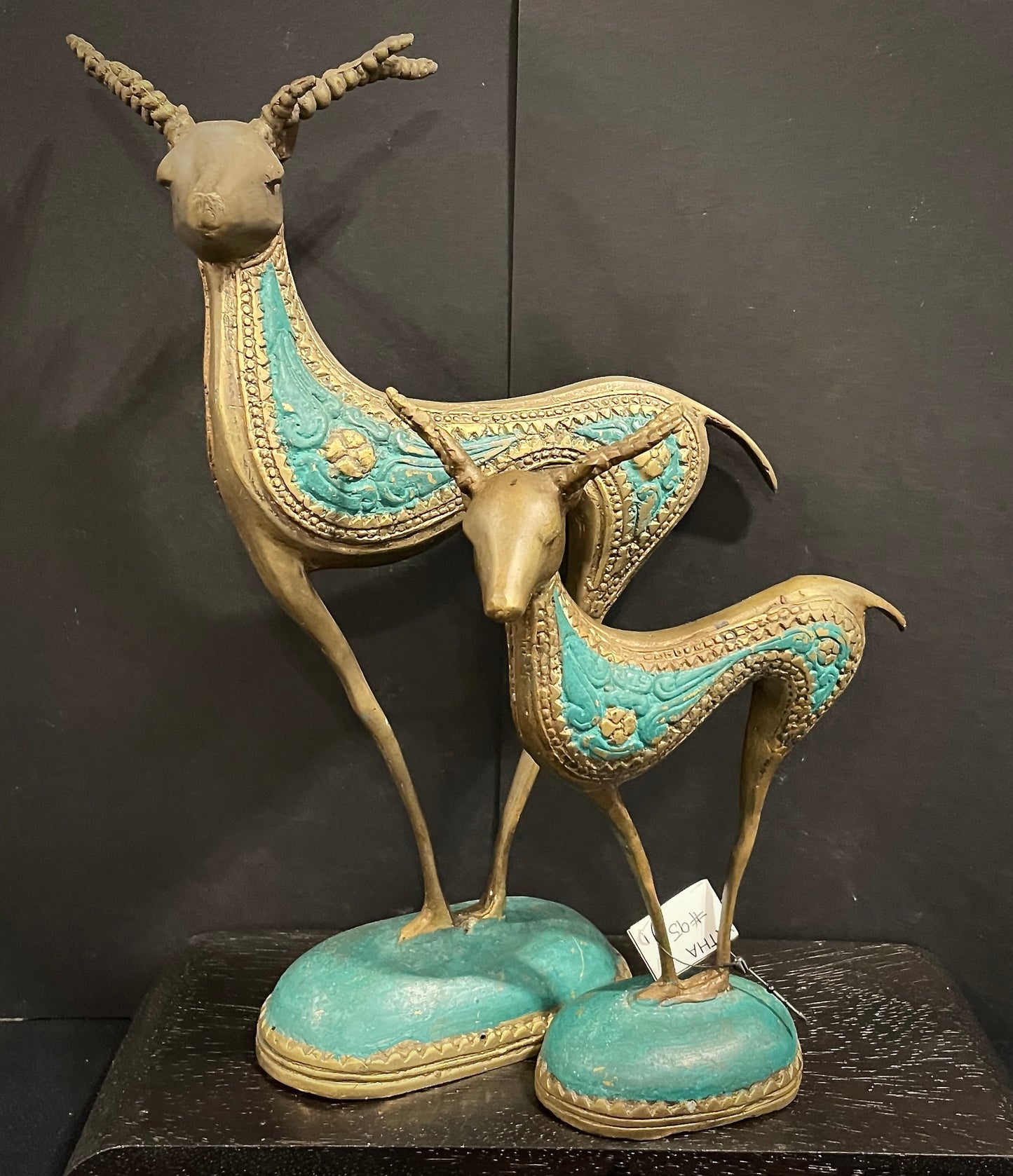 Hert - Brons 17 en 25 cm