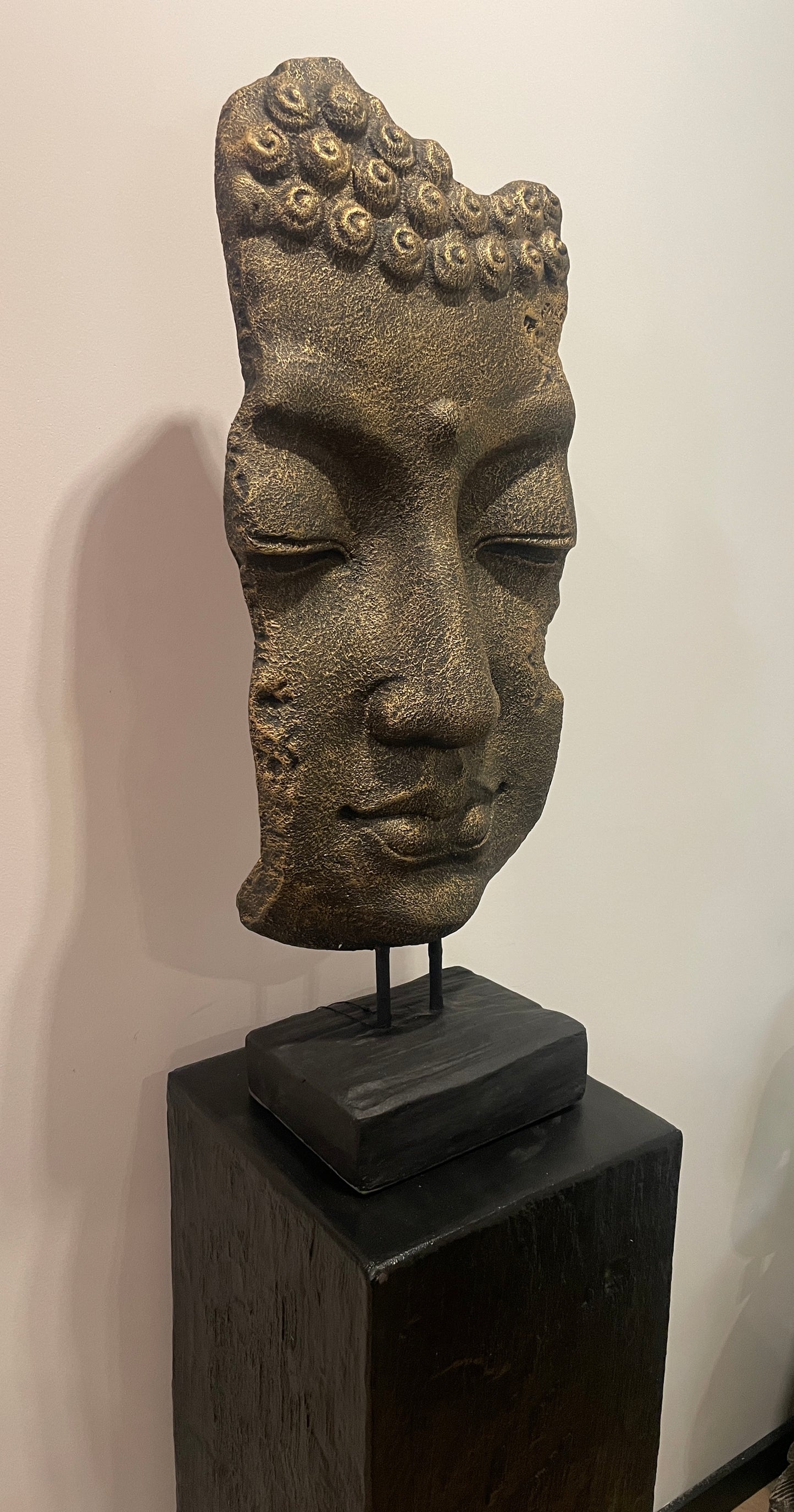 Abstract Boeddha Hoofd 70cm