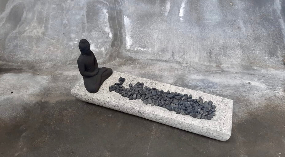 Wierookhouder met Boeddha 24cm