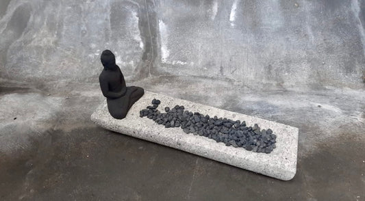 Wierookhouder met Boeddha 24cm