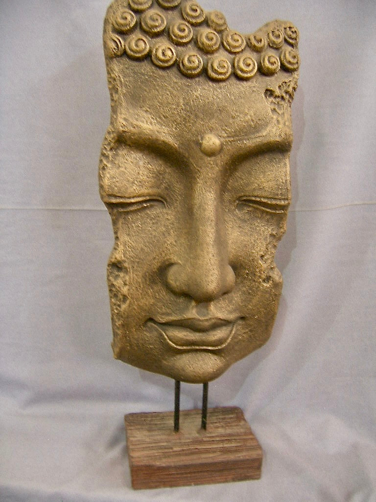 Abstract Boeddha Hoofd 70cm