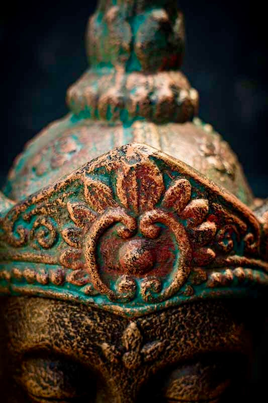 Mediterend zittende Boeddha 95cm