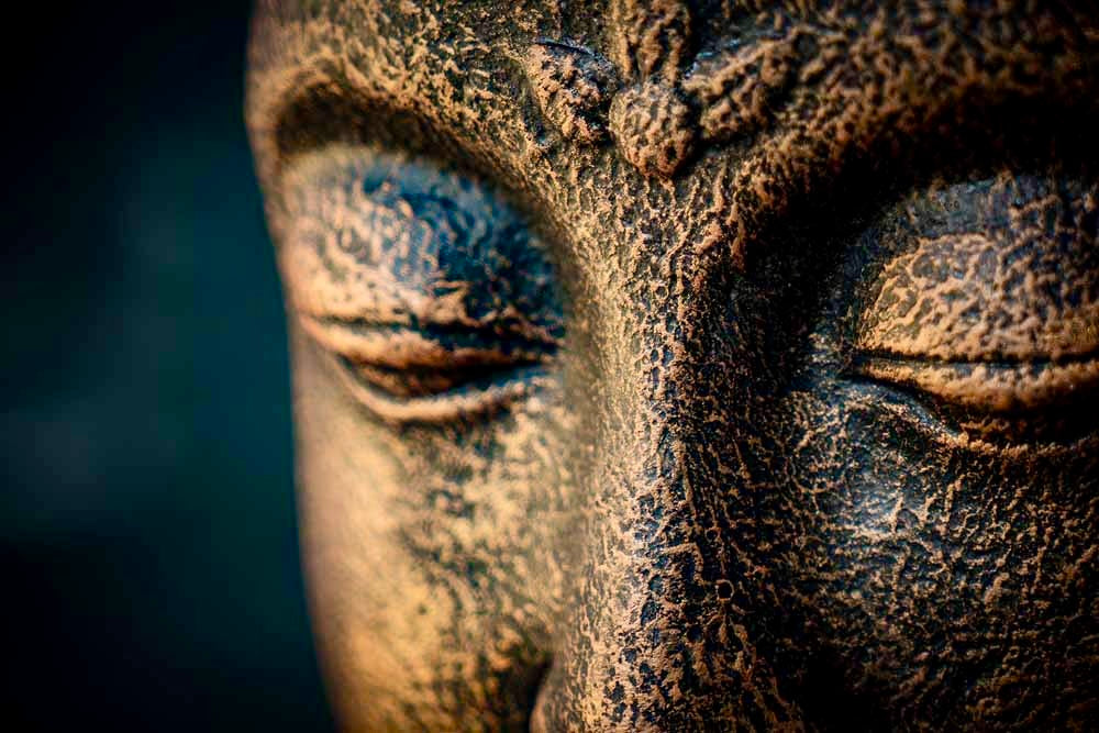 Mediterend zittende Boeddha 95cm