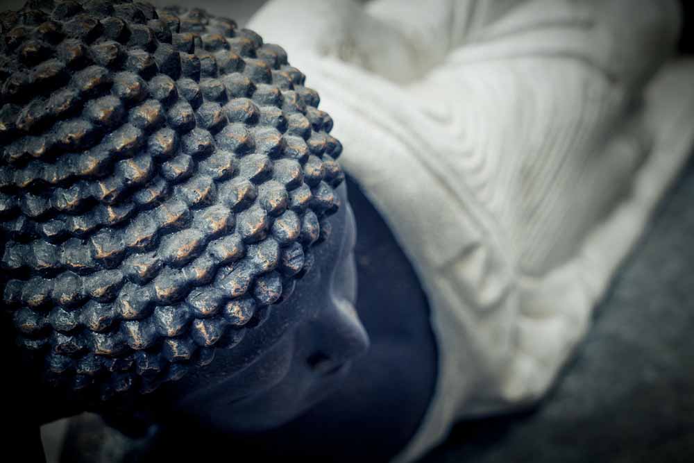 Slapende Boeddha 86 cm lang