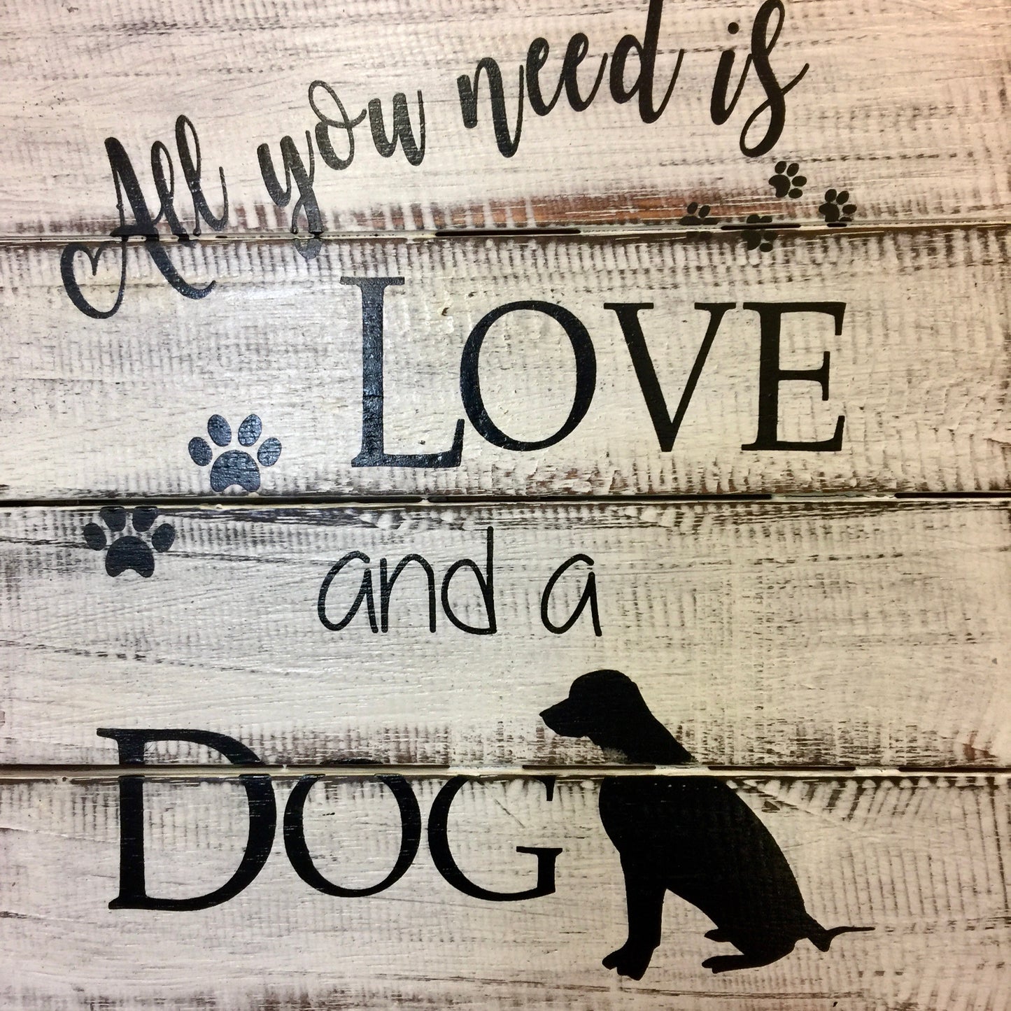 All You Need is ... Love and a Dog