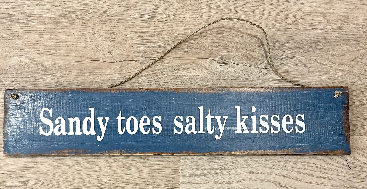 Sandy Toes and Salty Kisses ...