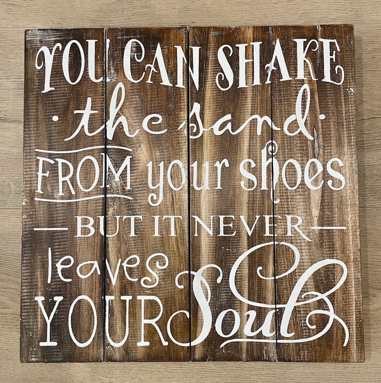 You can Shake the Sand ...