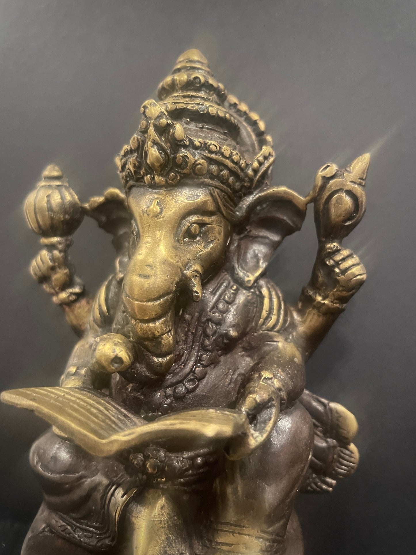 Lord Ganesha - Brons 14.5cm