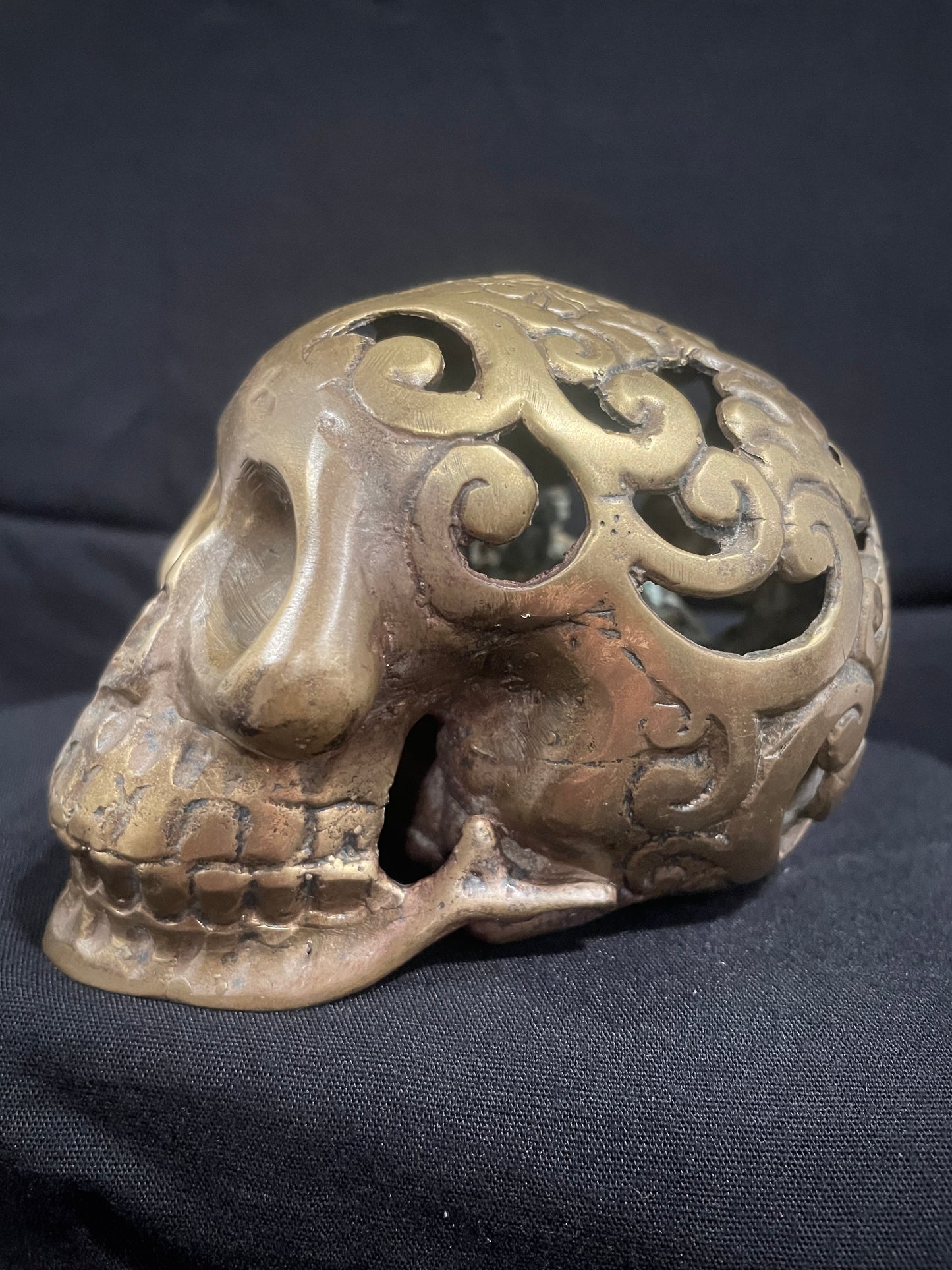 Skull - Brons 9.5cm