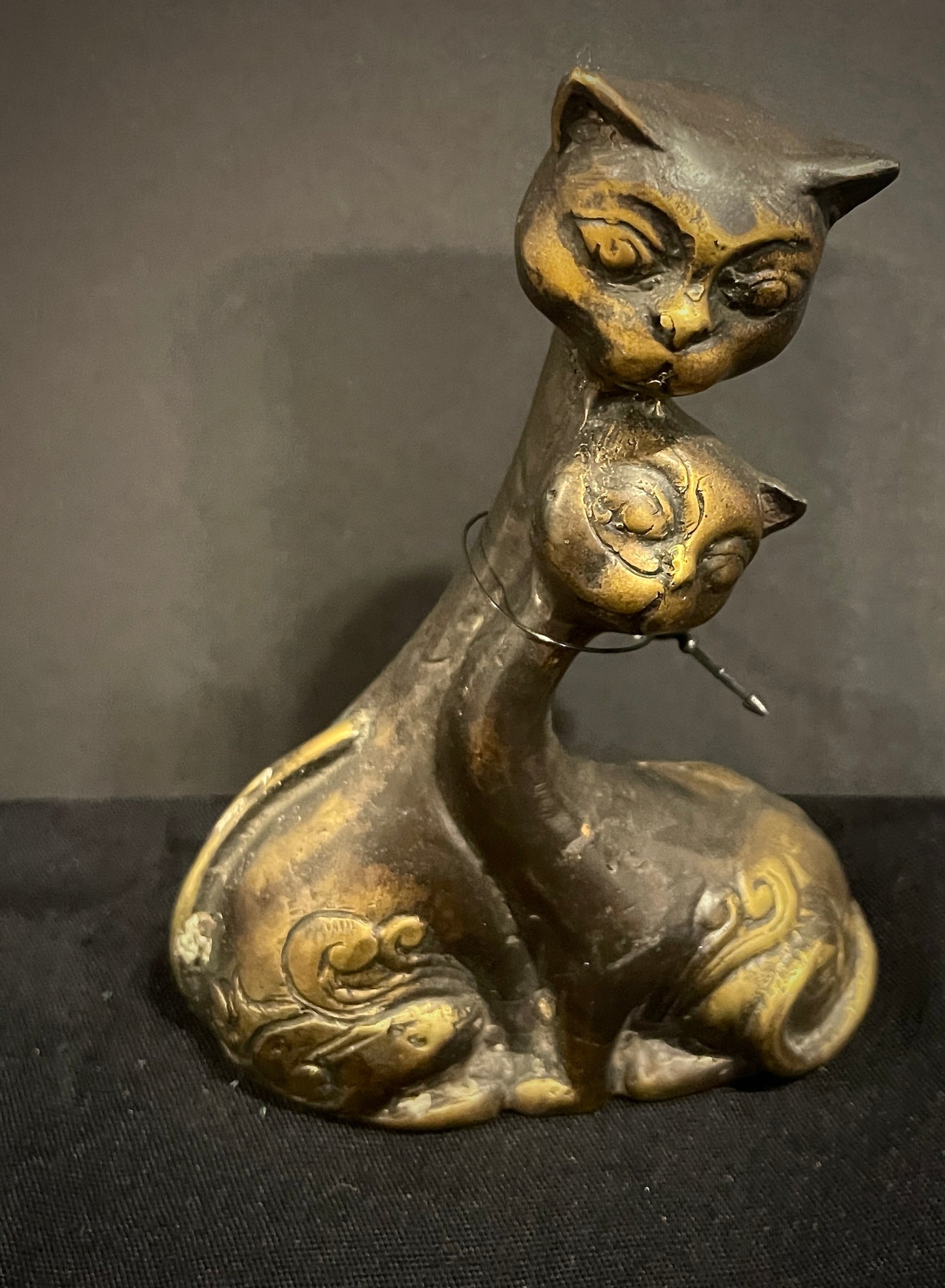 Cats in Love- Brons 11cm