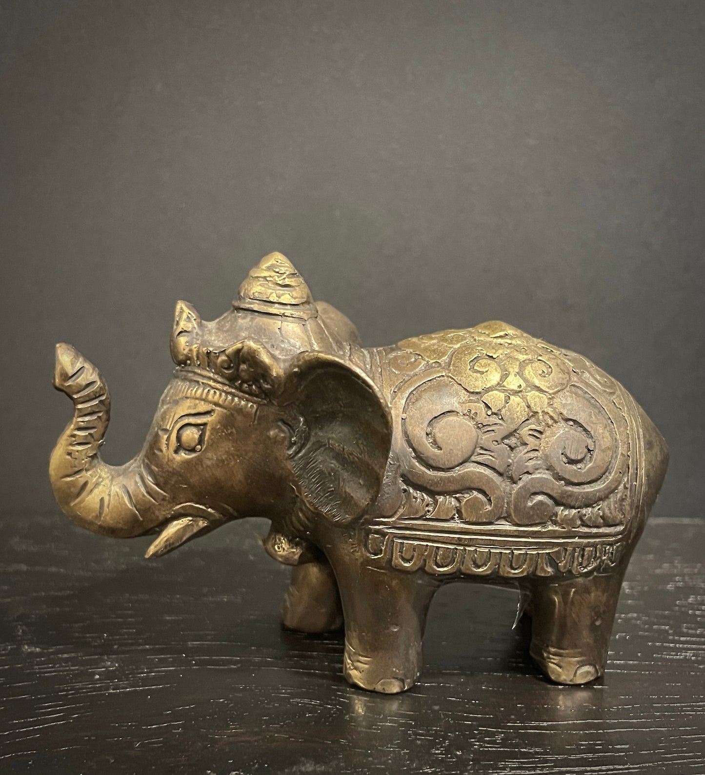 Olifant - Brons 6cm