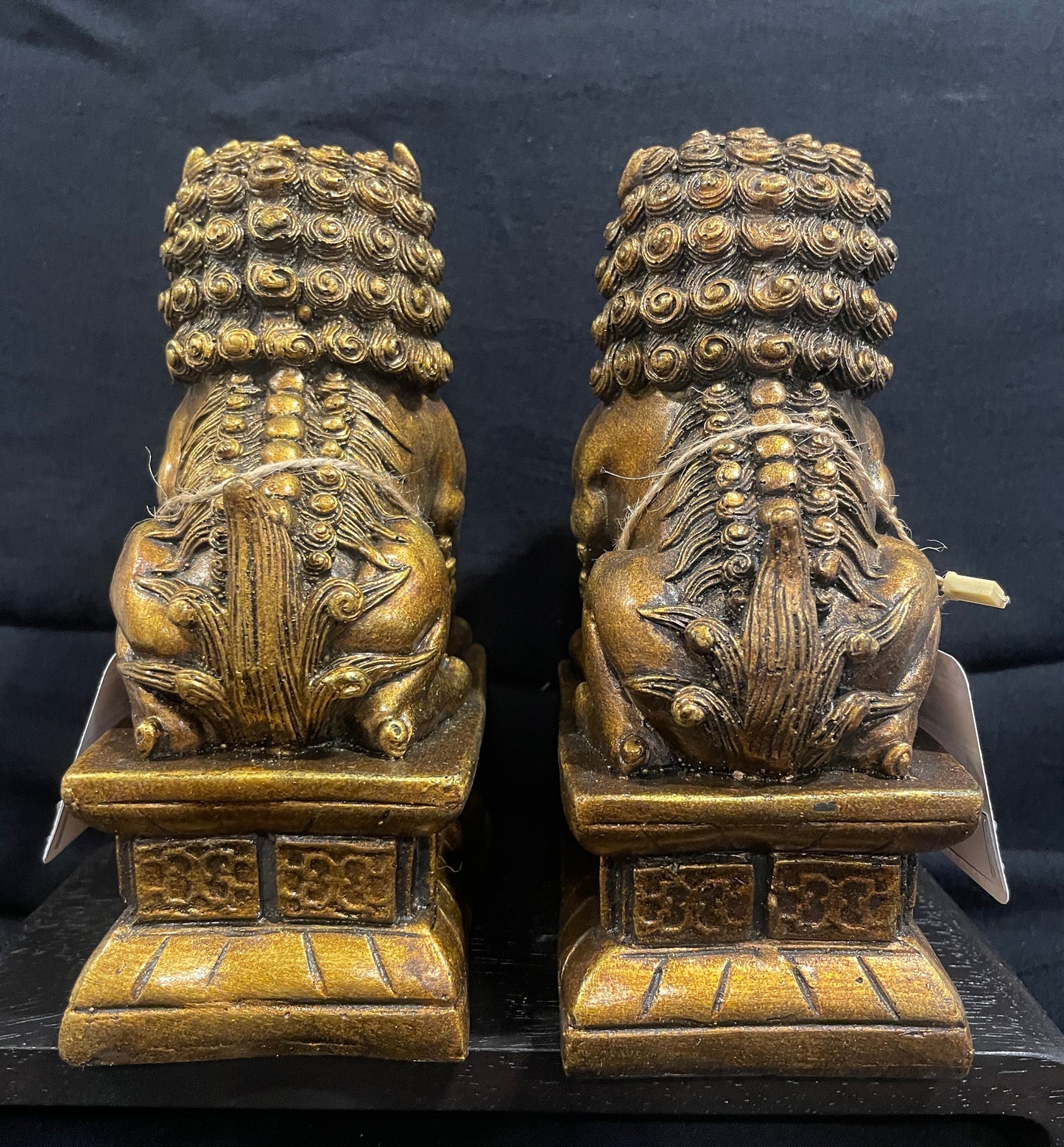 Chinese Temple Lions 17cm (set van 2)