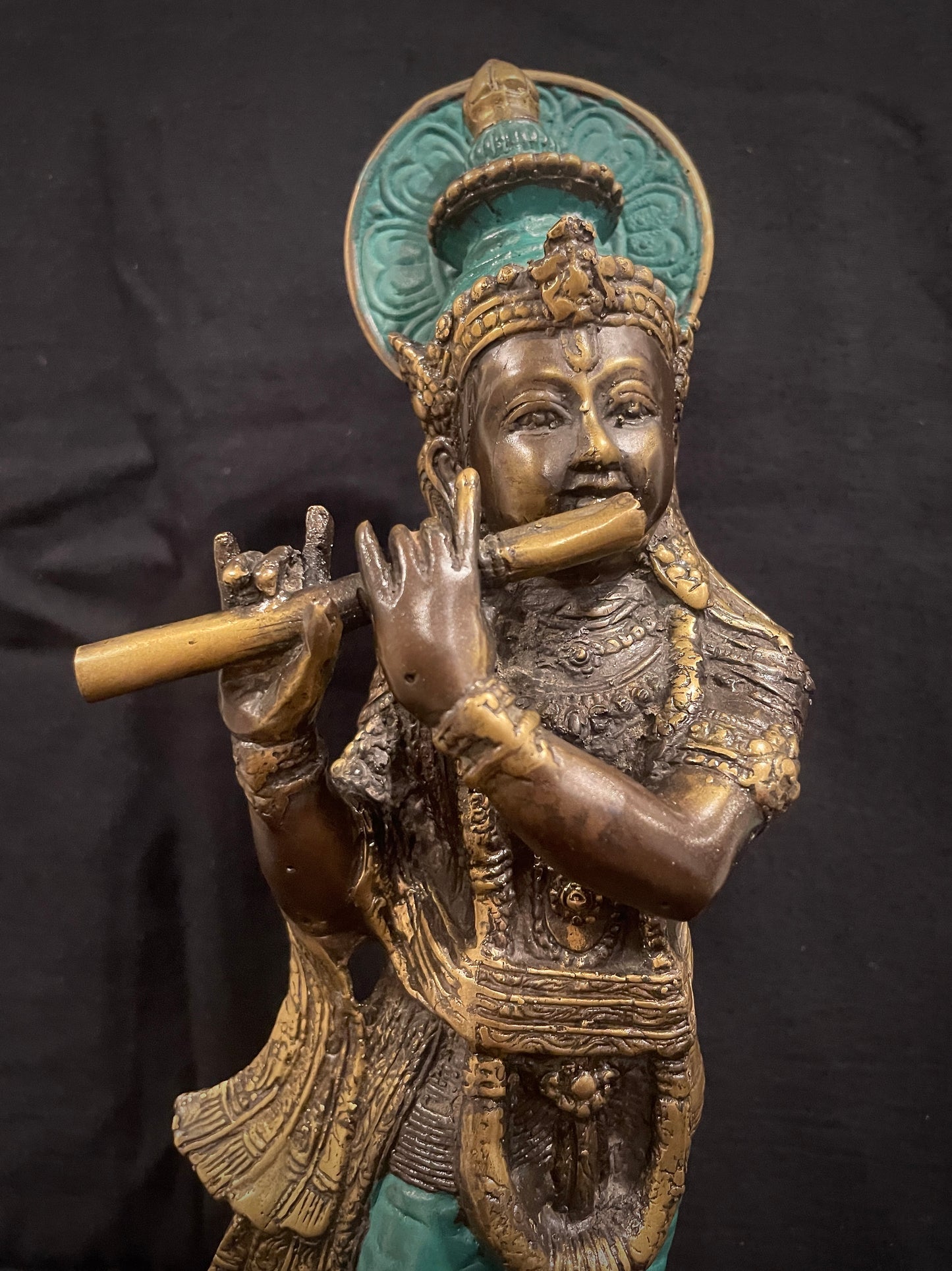 Lord Krishna - Brons 34cm