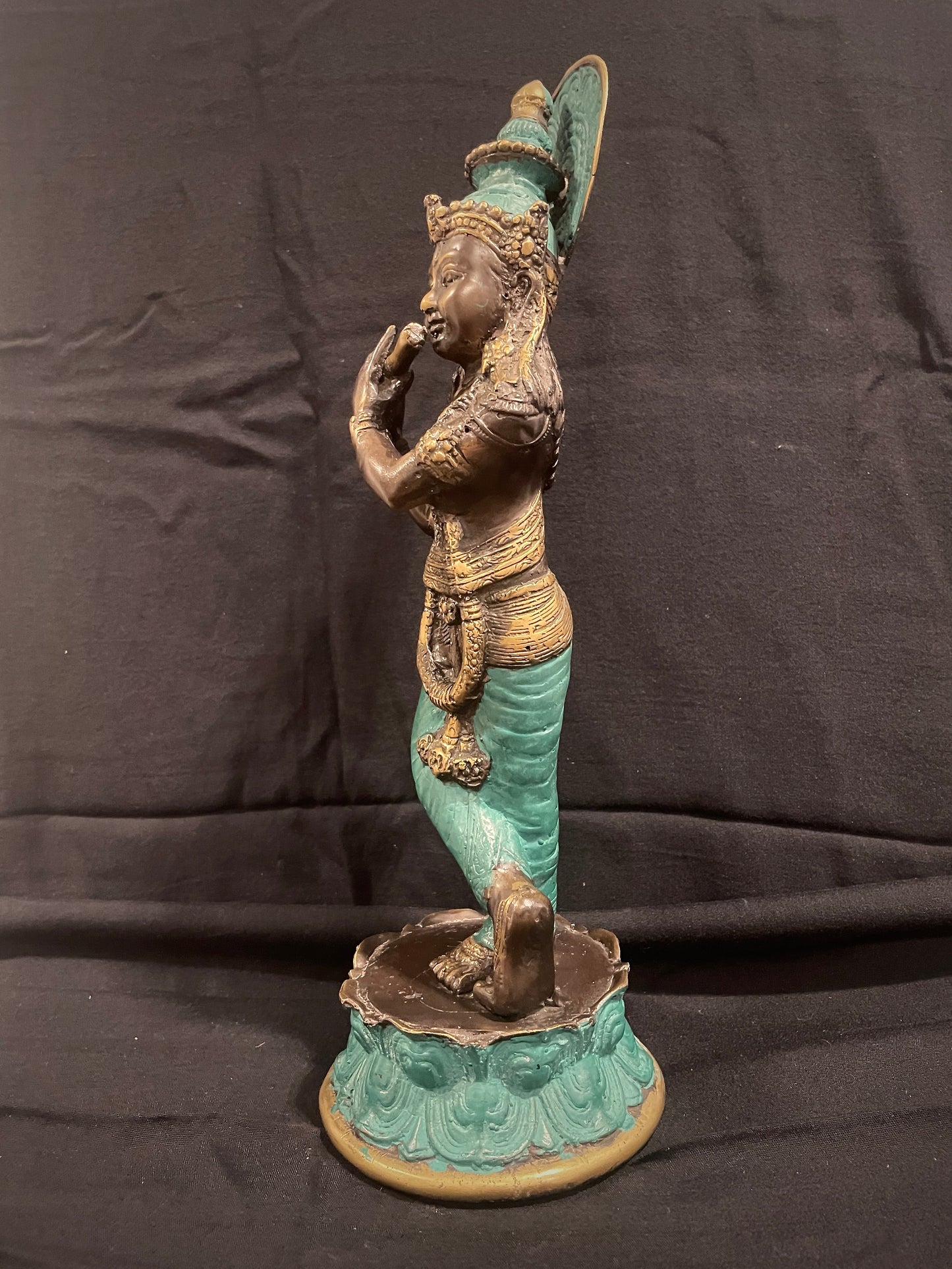 Lord Krishna - Brons 34cm