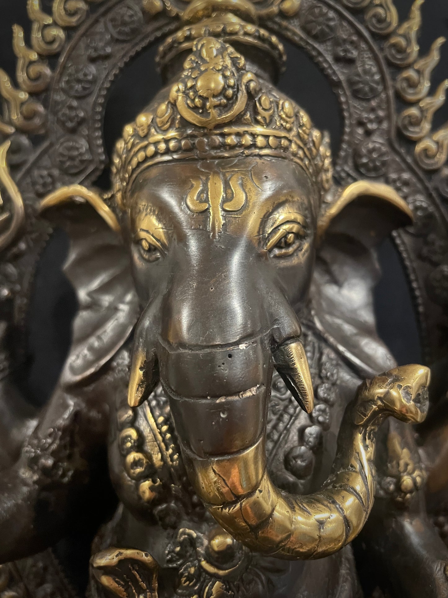 Lord Ganesha - Brons 46.5cm