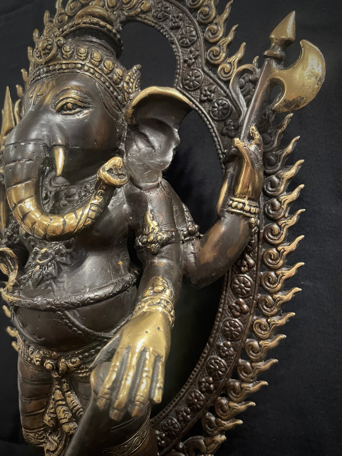 Lord Ganesha - Brons 46.5cm