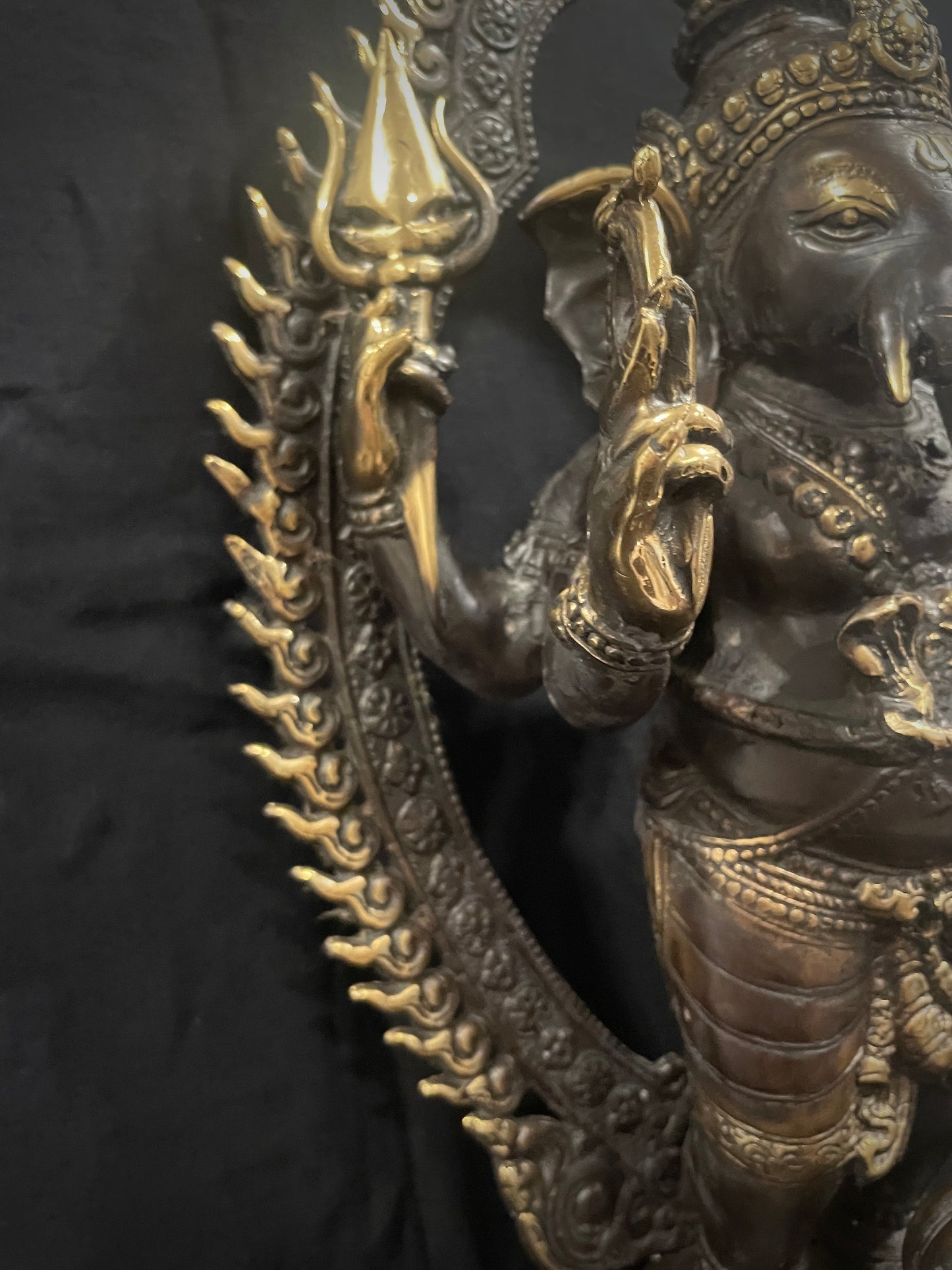 Lord Ganesha - Brons 46.5cm