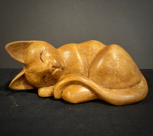 Sleeping Cat 15cm