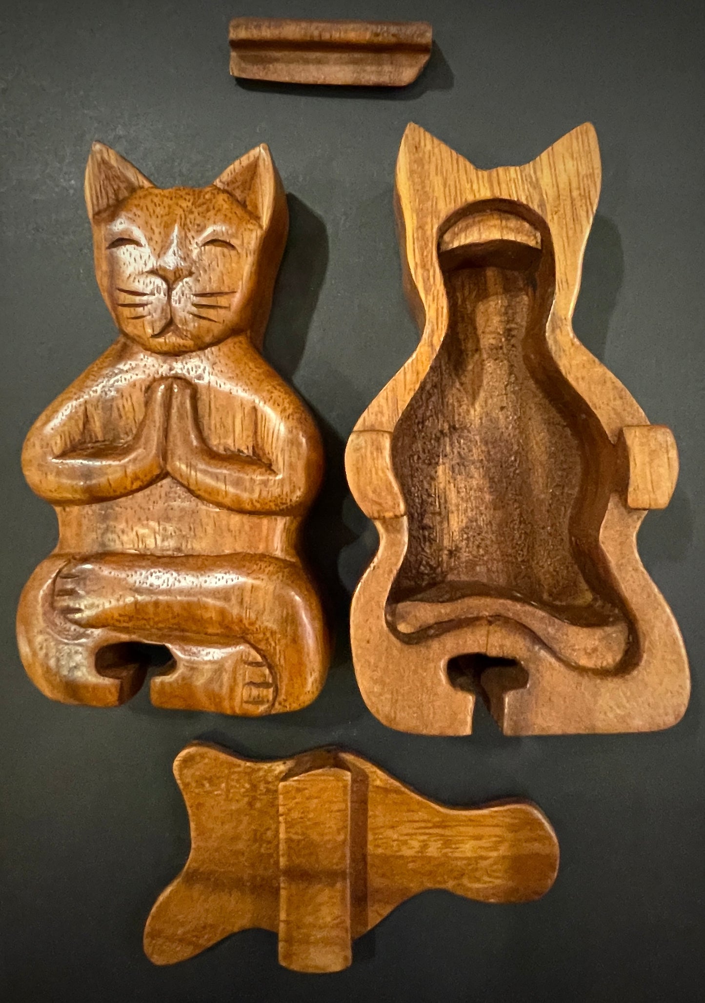 Cat Meditation - Puzzle Box