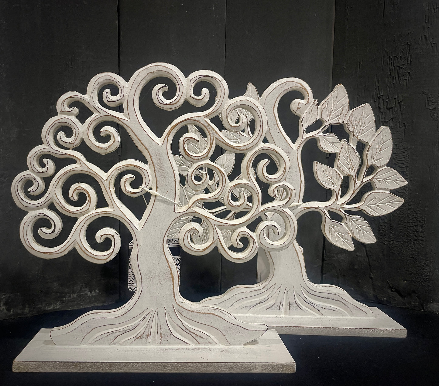 Tree of Life - White Wash 27cm