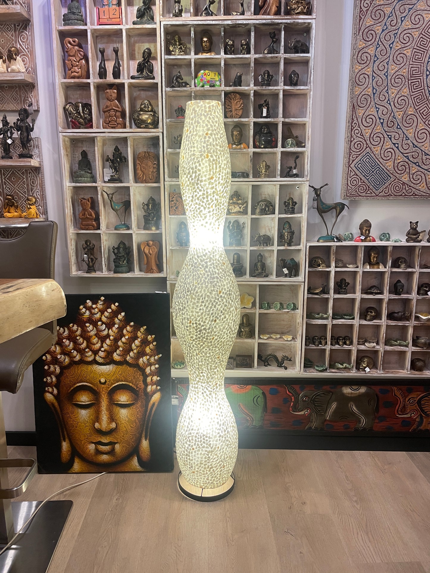 Schelpen Vloerlamp 150cm