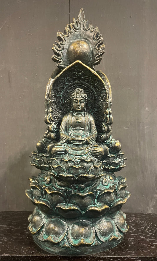 Uniek Trimurti van Boeddha, Quan Yin 24 cm