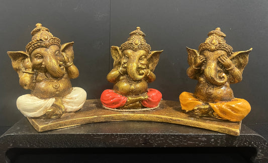 Wijze Baby Ganesha's 23 cm