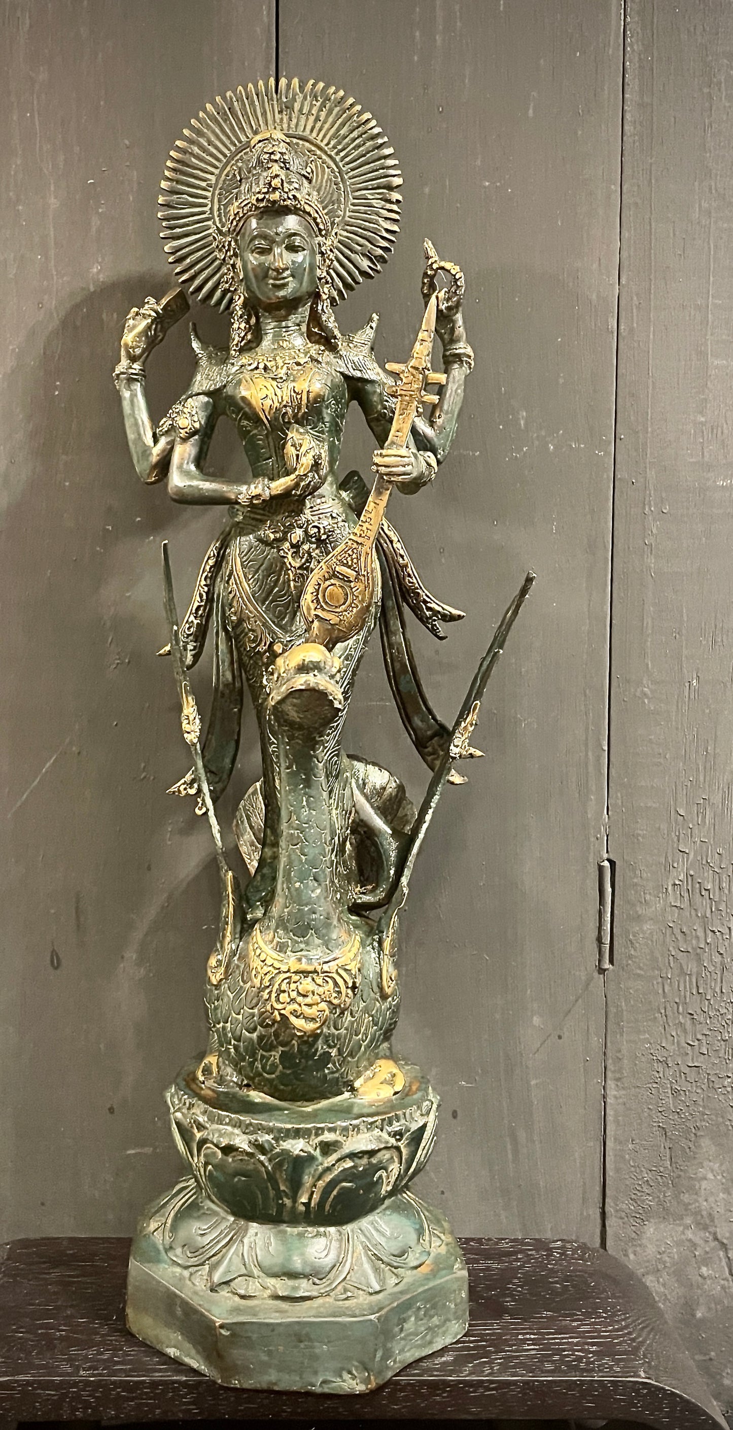 Saraswati - Brons 46cm