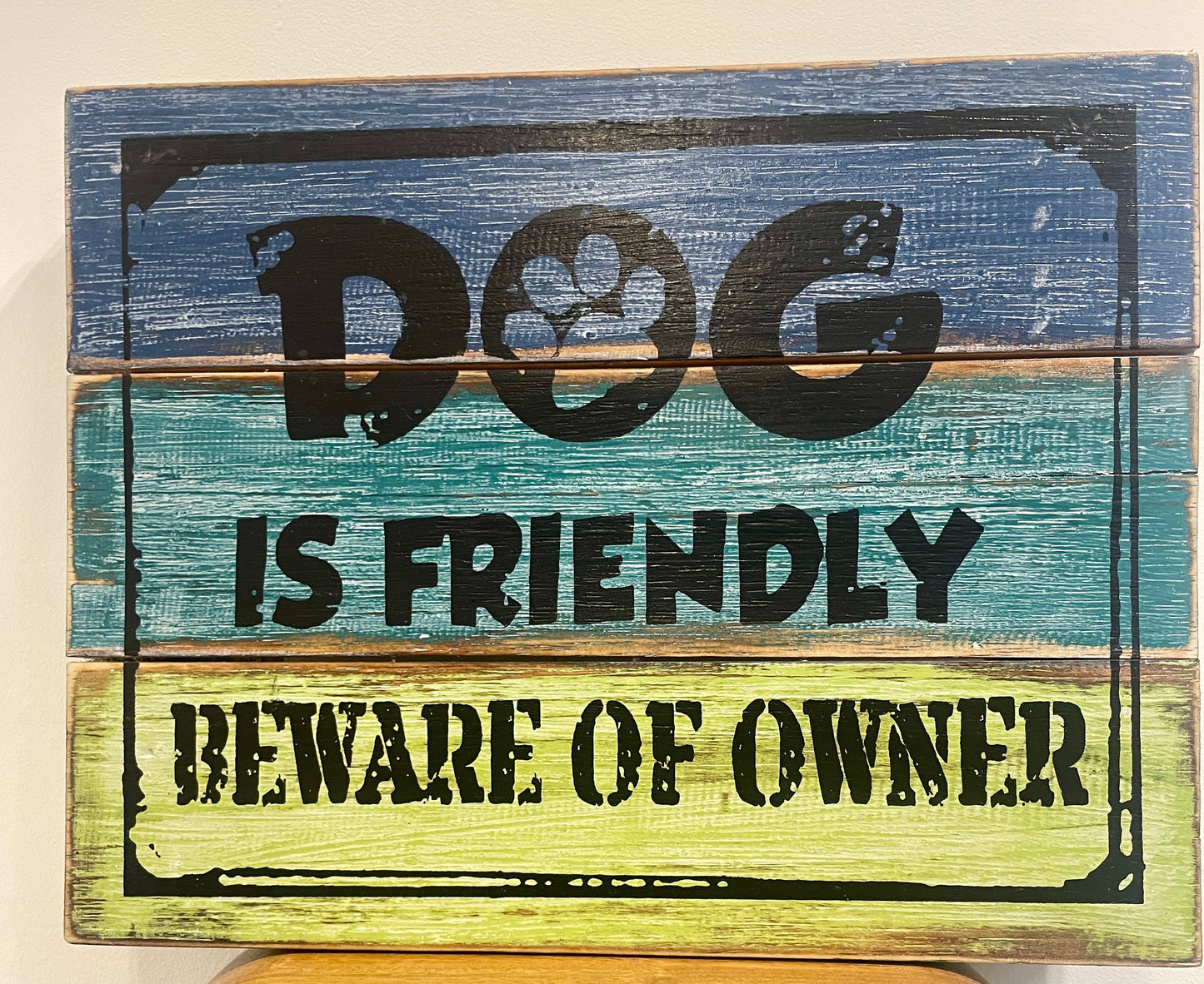 Dog is Friendly ...