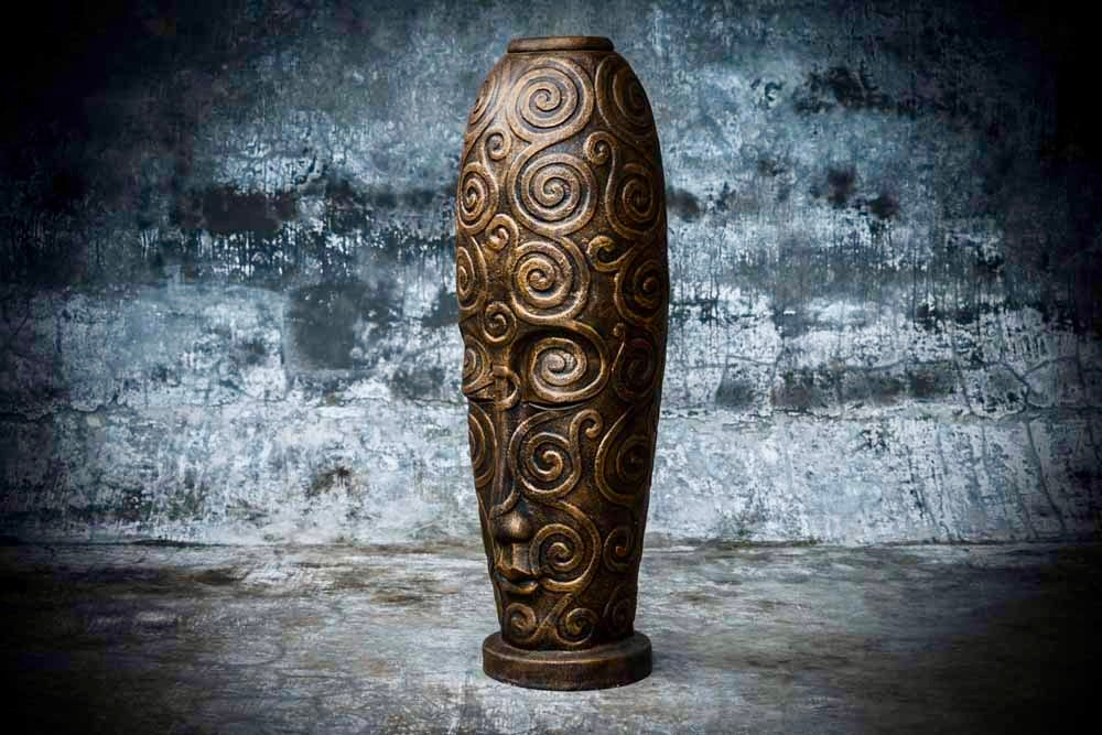 Vase Easter Island Head 100cm