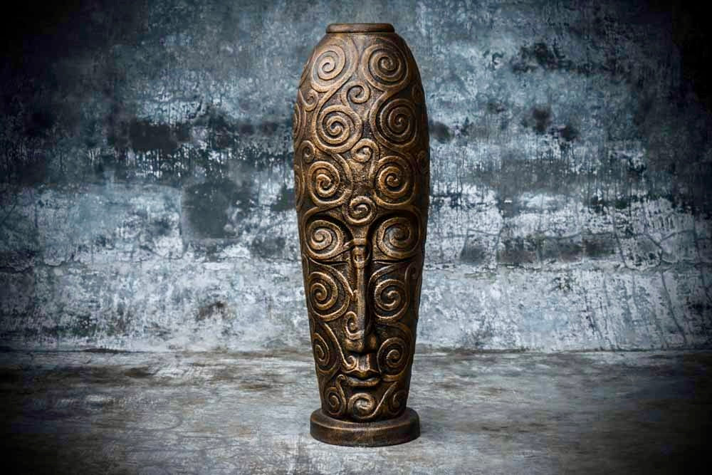 Vase Easter Island Head 100cm