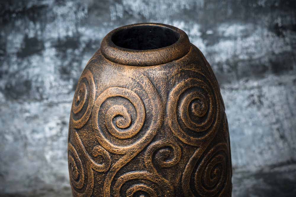 Vase Easter Island Head 100cm