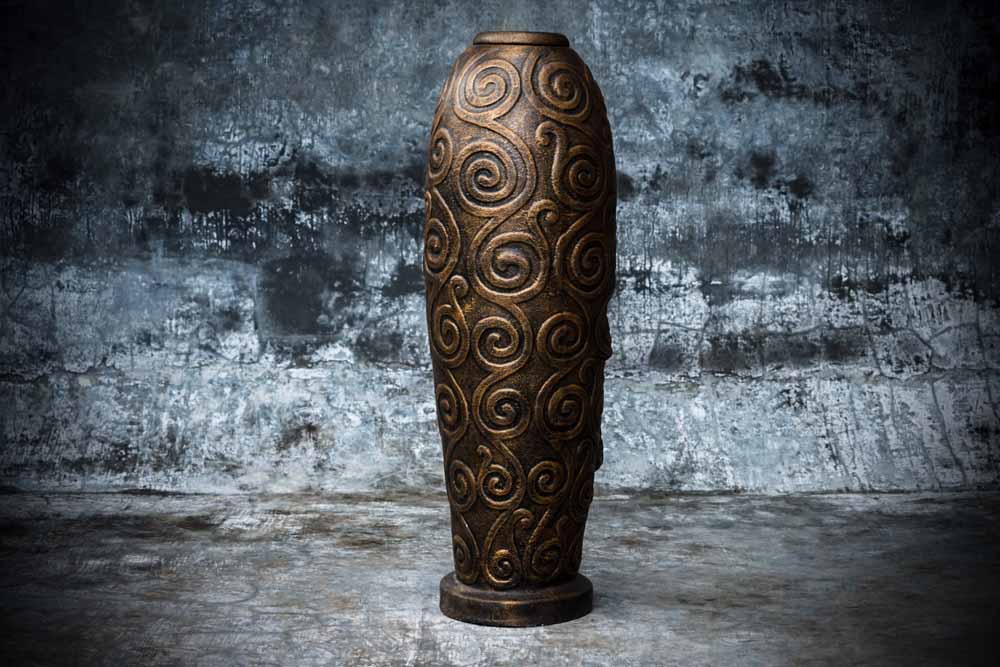 Vase Easter Island Head 100cm