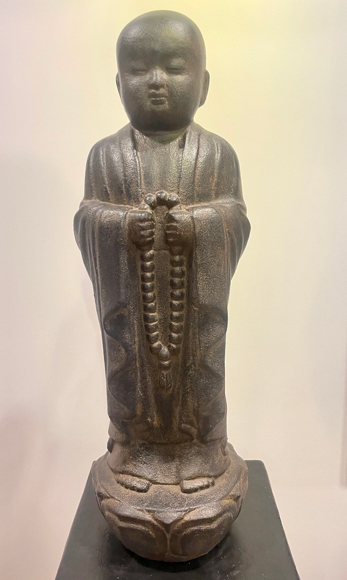 Shaolin Buddha met Gebedskralen 60cm