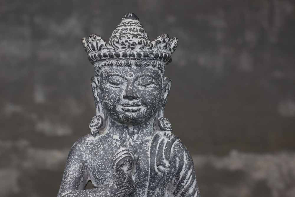 Buddha in "Abhaya" (geen vrees) Positie 45cm